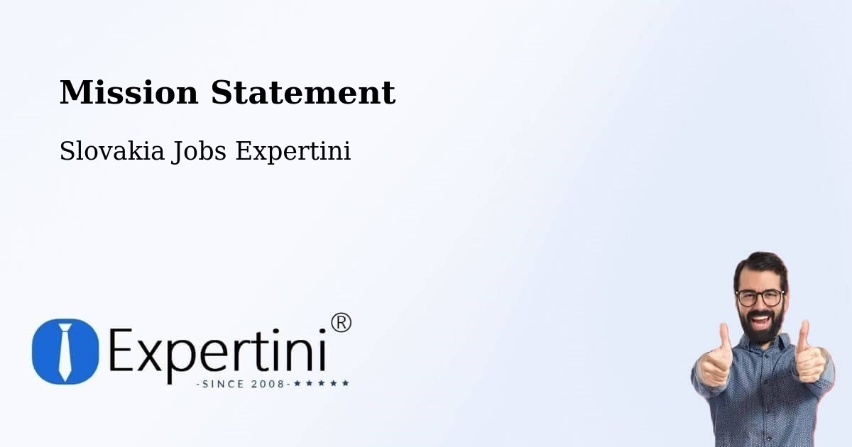 Corporate Mission – Poprad - Slovakia Jobs Expertini